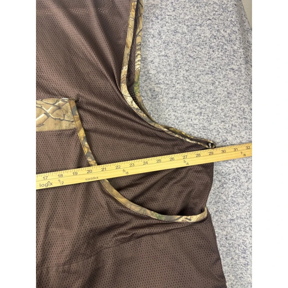 Walls Legend Shooting Vest Mens XL Brown Camo Mesh Hunting‎ DS38050